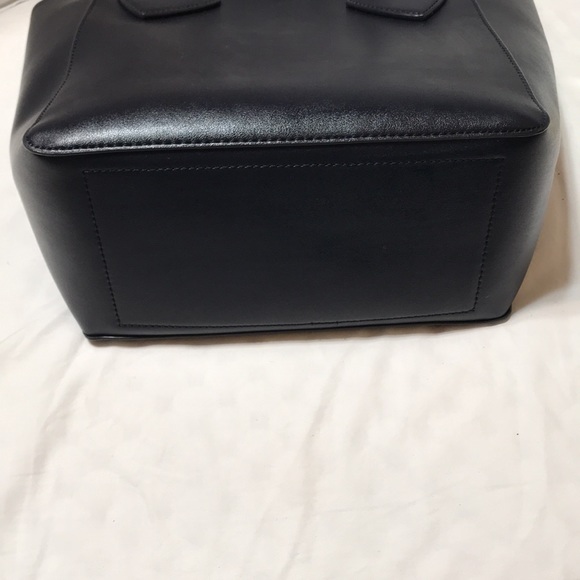 Anne Klein PU satchel with top zipper and inner pocket - Picture 6 of 6